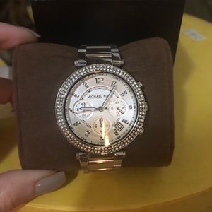 Women's Chronograph Parker Stainless Steel Watch